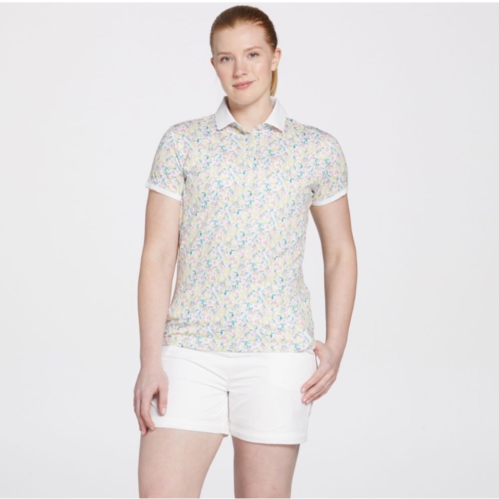 Walter Hagen Women's Scallop Short
Sleeve Golf Polo